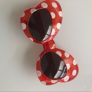 Minnie Mouse Red Bow Sunglasses